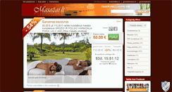 Desktop Screenshot of masazai.lt